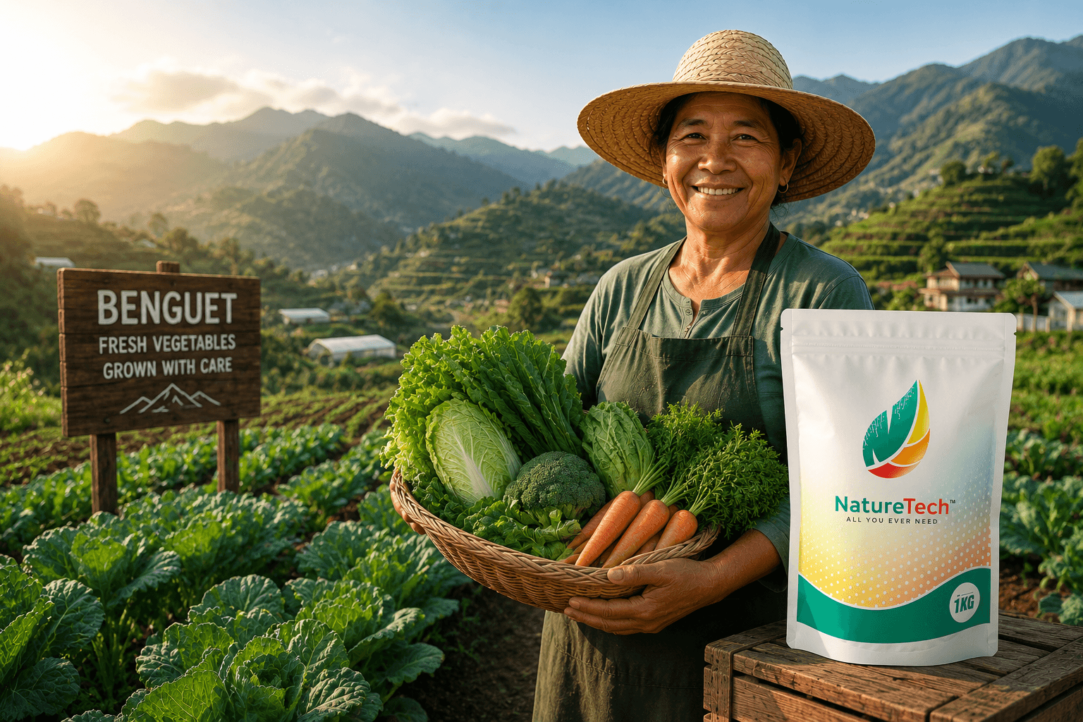Ate Juana, Vegetable Farmer